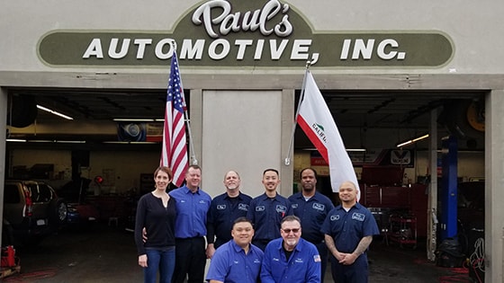 Paul's Automotive Repair Shop - Team Photo