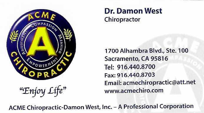 Damon West | Chiropractor